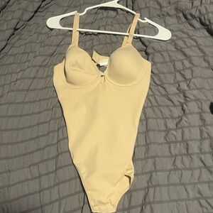 Kids Beige One Piece Bodysuit